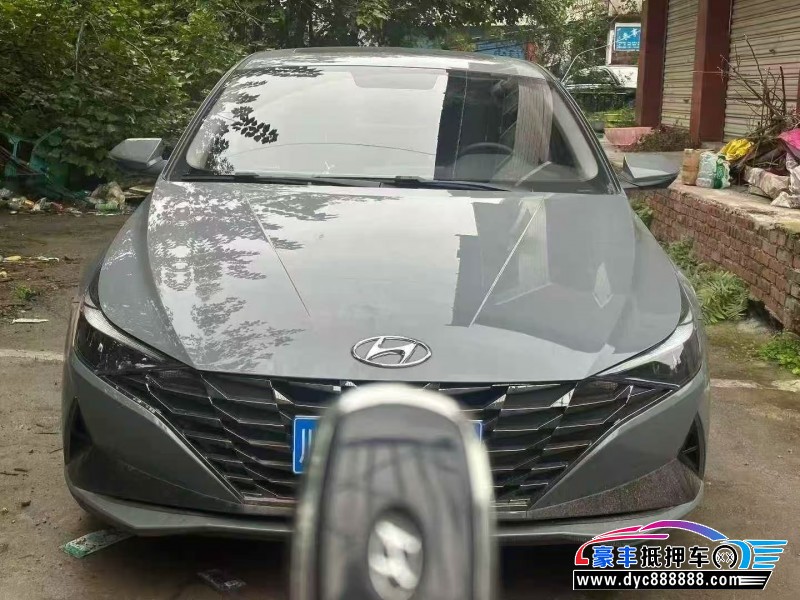 23年现代伊兰特轿车抵押车出售