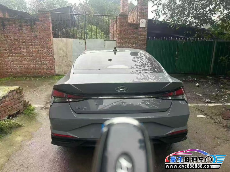 23年现代伊兰特轿车抵押车出售