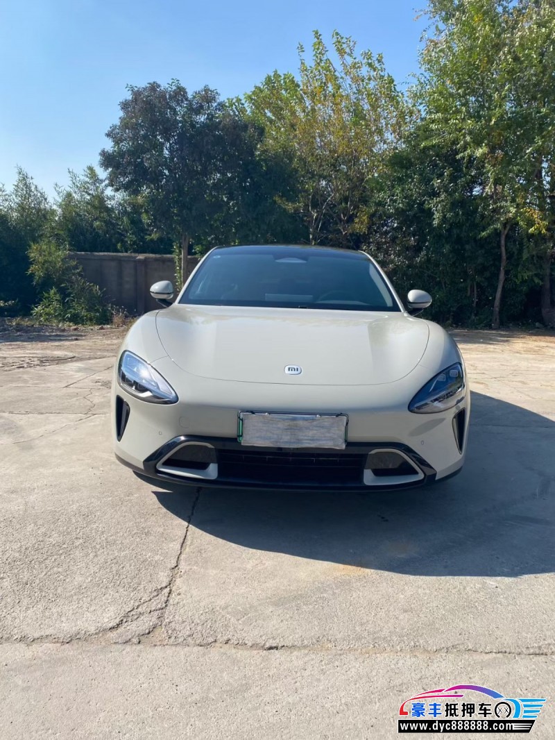 25年小米SU7轿车抵押车出售