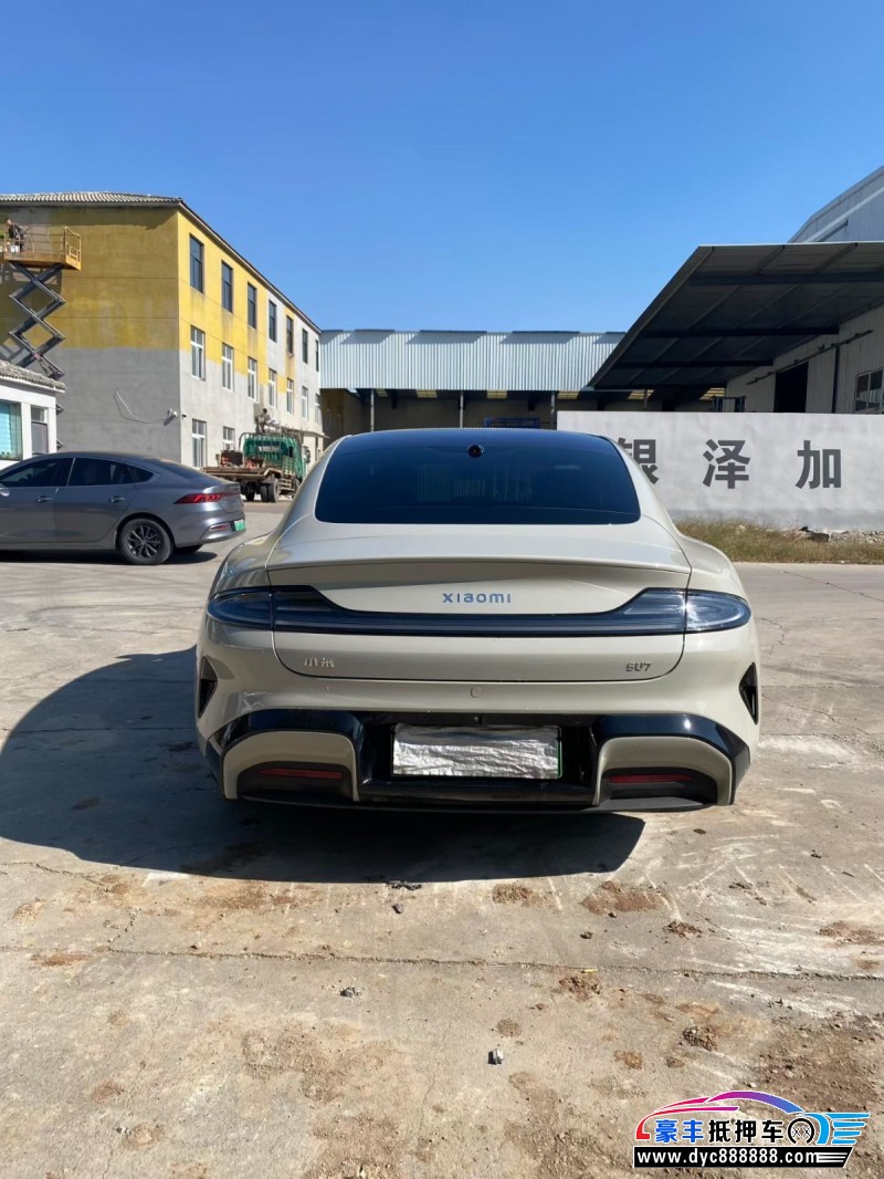 25年小米SU7轿车抵押车出售
