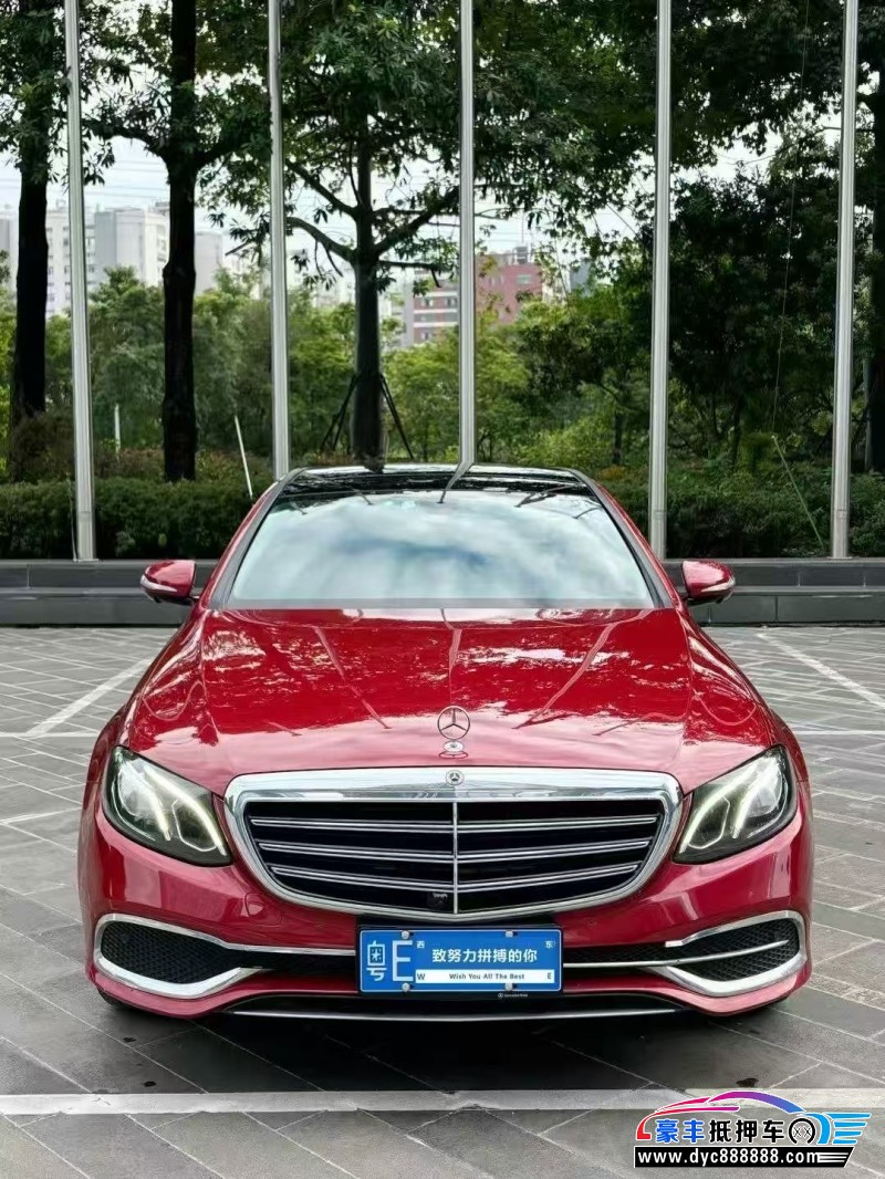 18年奔驰E轿车抵押车出售