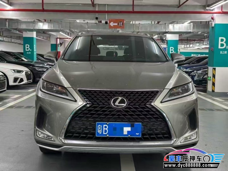 21年雷克萨斯RX轿车抵押车出售