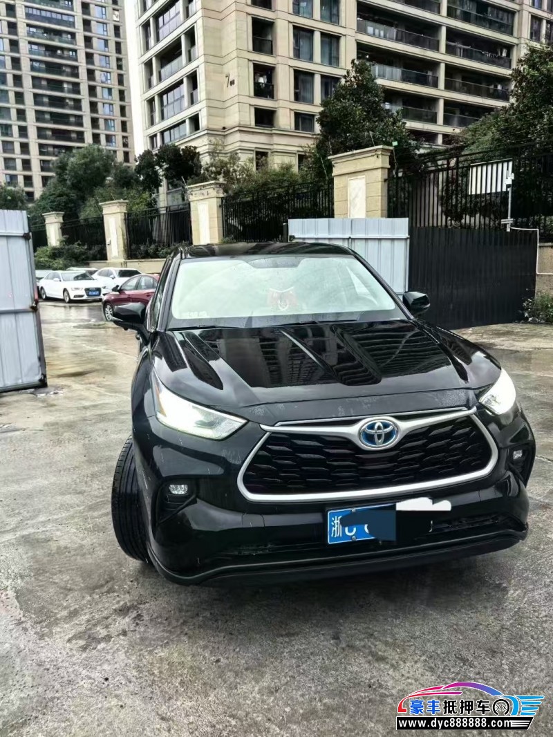 23年丰田汉兰达轿车抵押车出售