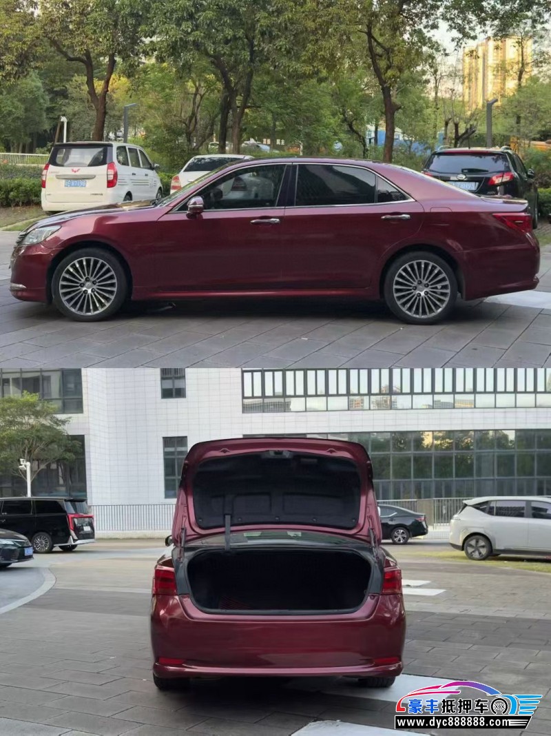 15年丰田皇冠轿车抵押车出售