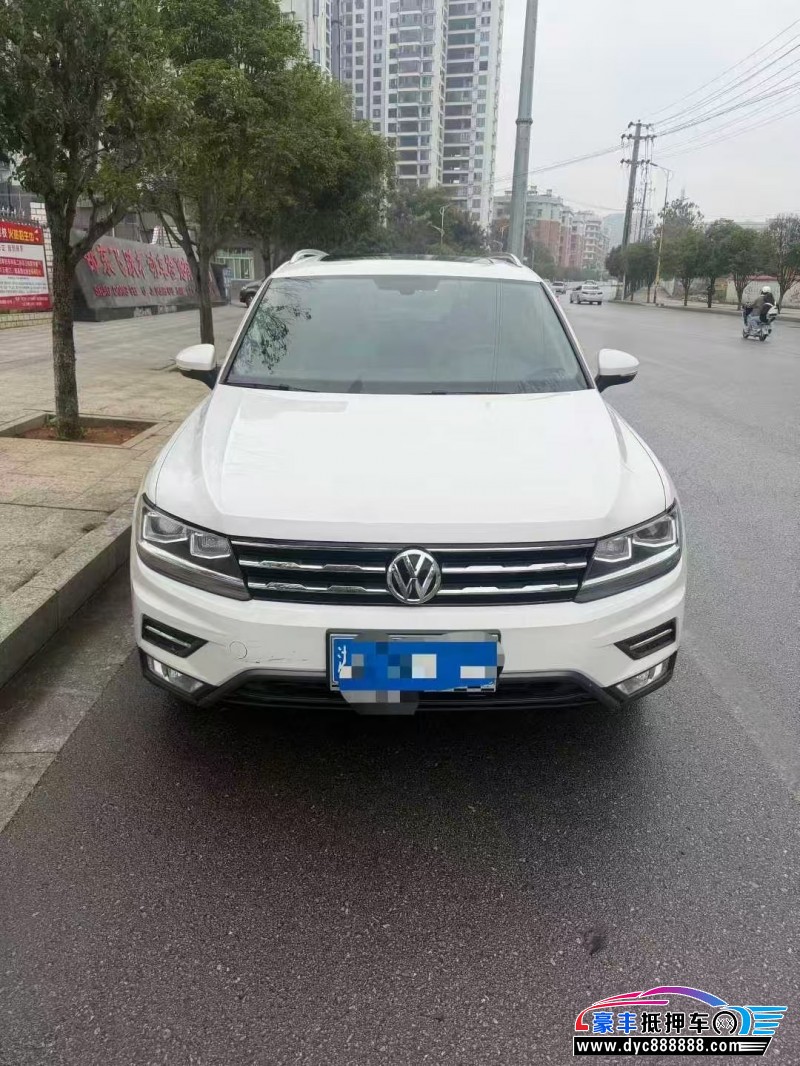 17年大众途观L轿车抵押车出售