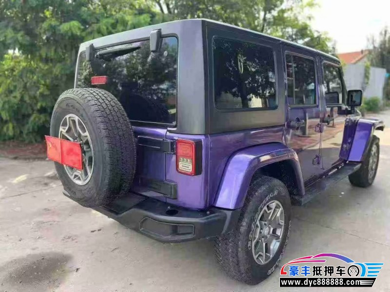 17年Jeep牧马人轿车抵押车出售