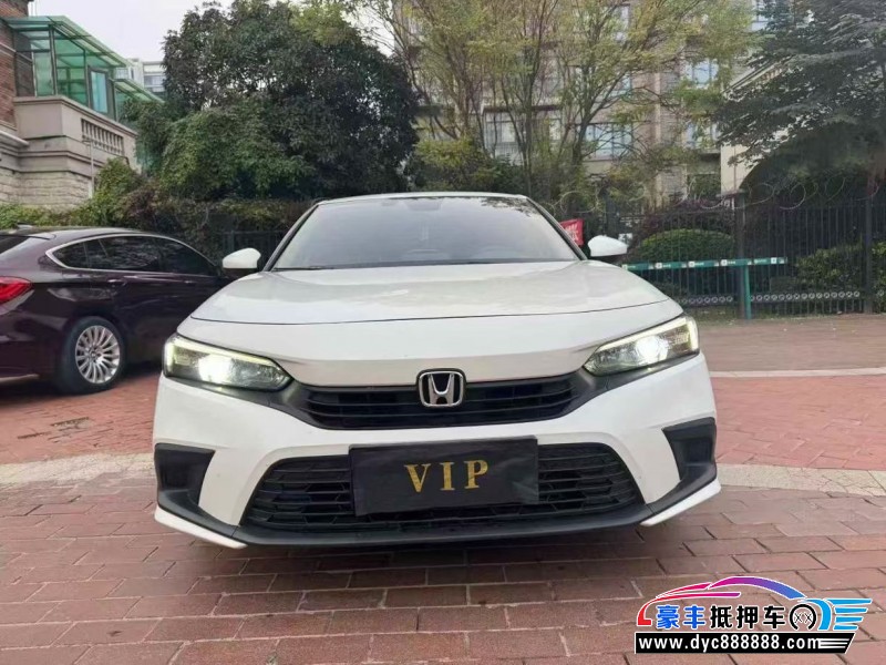 22年本田思域轿车抵押车出售