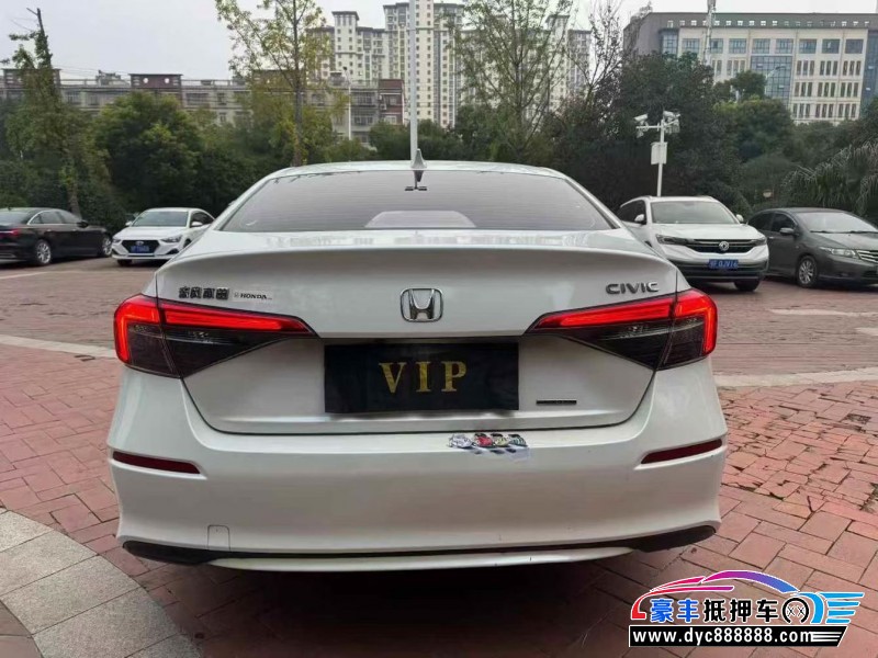 22年本田思域轿车抵押车出售