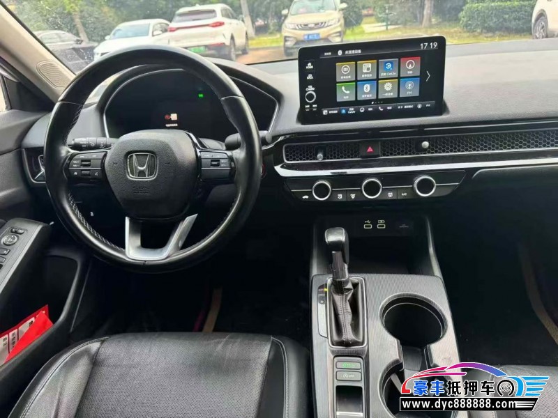 22年本田思域轿车抵押车出售