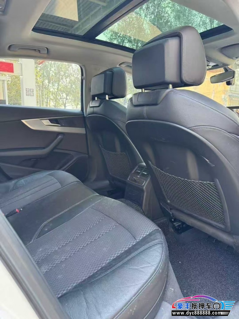 18年奥迪A4L轿车抵押车出售