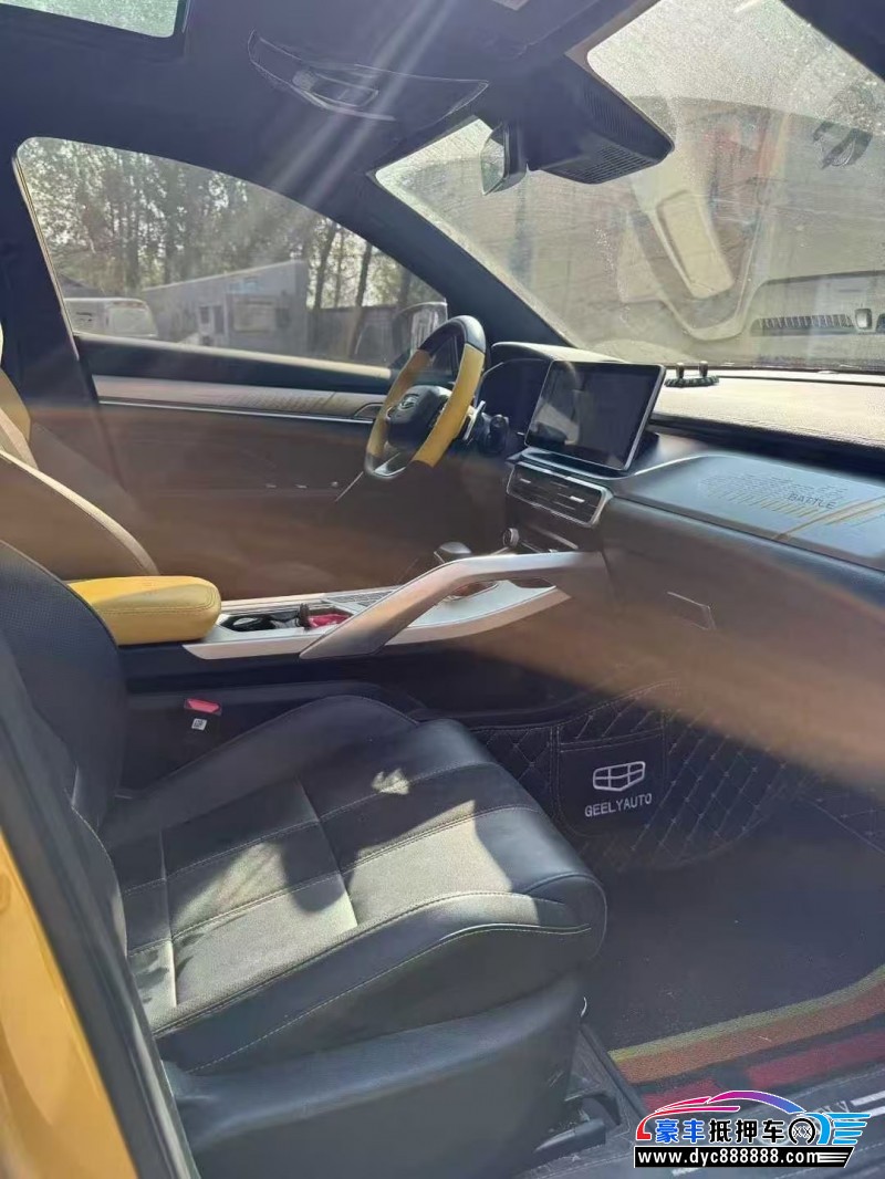 21年吉利缤越轿车抵押车出售