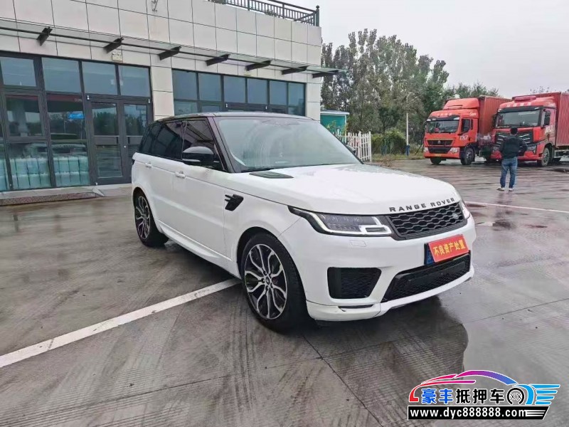 21年路虎揽胜运动轿车抵押车出售