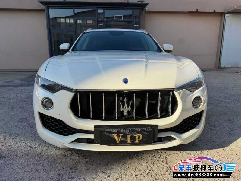 18年玛莎拉蒂莱万特轿车抵押车出售