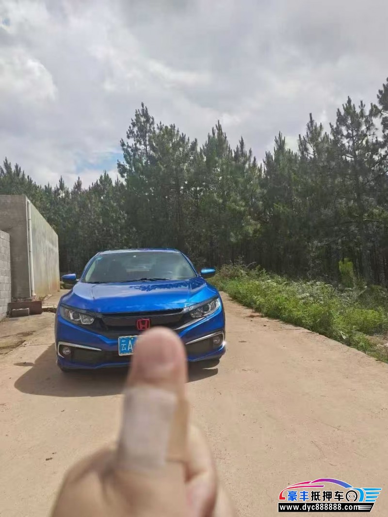 22年本田思域轿车抵押车出售