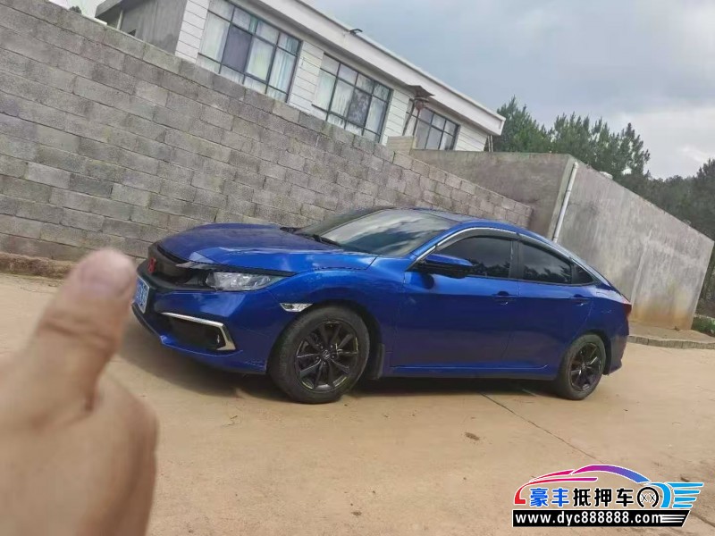 22年本田思域轿车抵押车出售