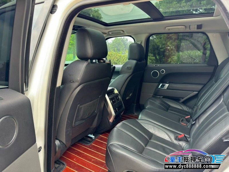 16年路虎揽胜运动SUV抵押车出售