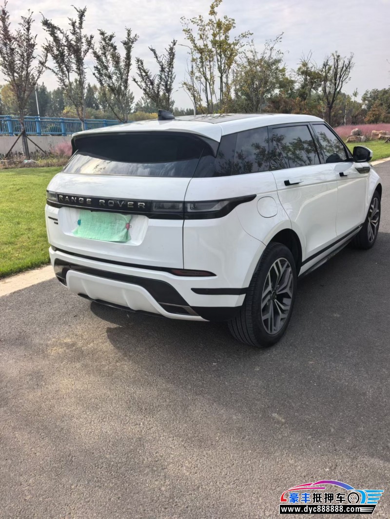 22年路虎揽胜极光SUV抵押车出售