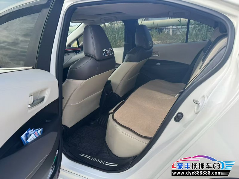 19年丰田卡罗拉轿车抵押车出售