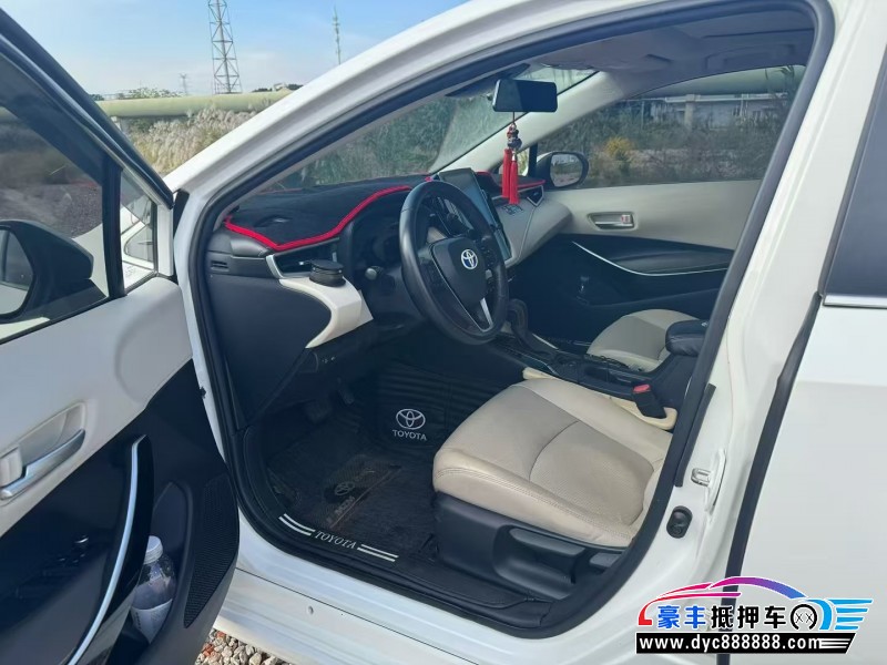 19年丰田卡罗拉轿车抵押车出售