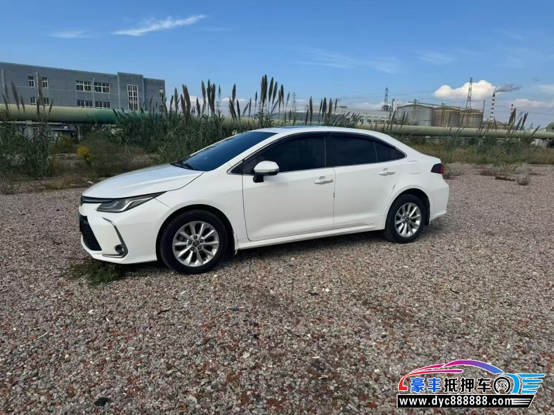 19年丰田卡罗拉轿车抵押车出售