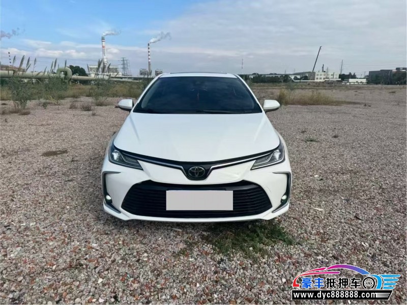 19年丰田卡罗拉轿车抵押车出售