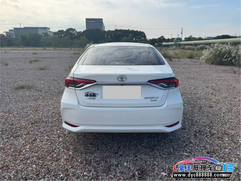 19年丰田卡罗拉轿车抵押车出售