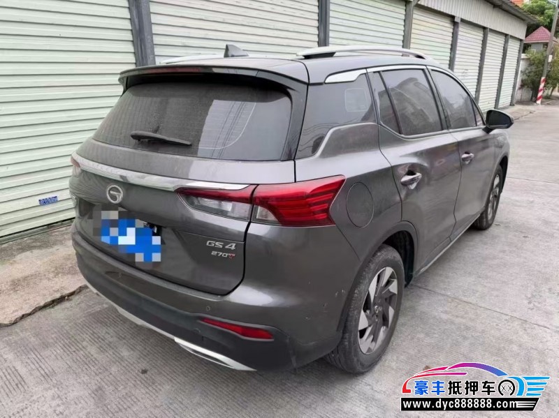 21年传祺GS4轿车抵押车出售