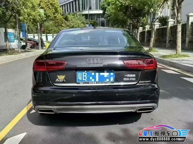 17年奥迪A6L轿车抵押车出售