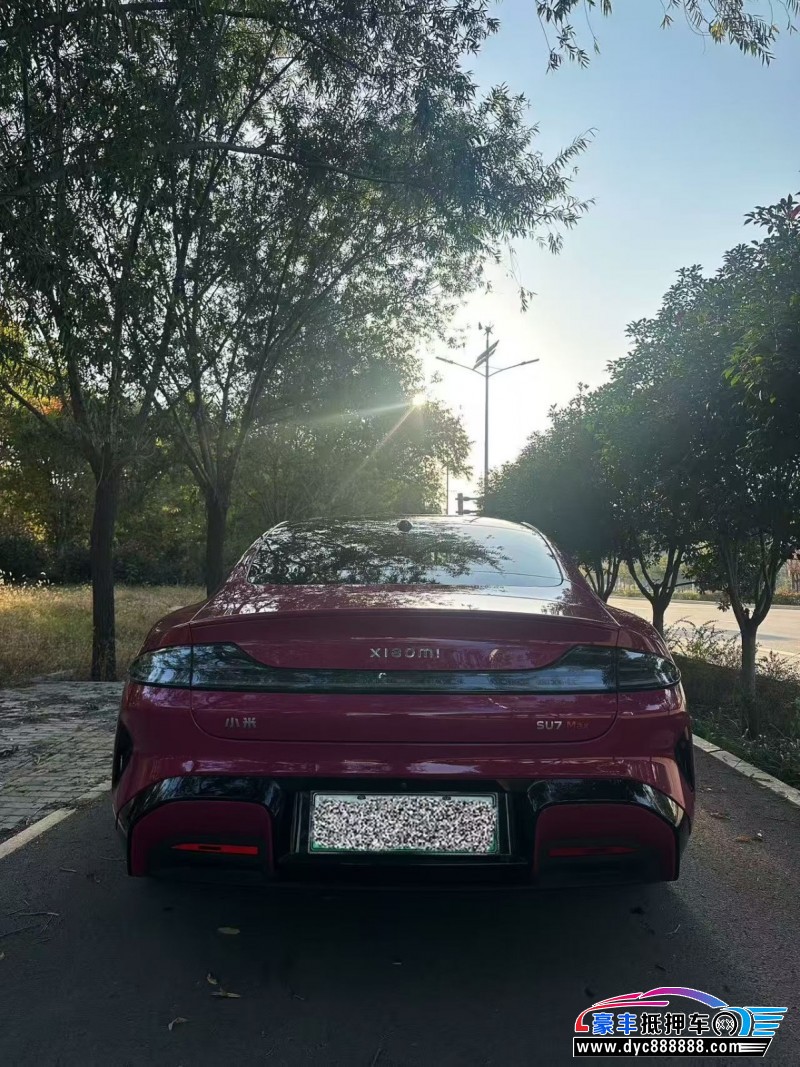 25年小米SU7轿车抵押车出售