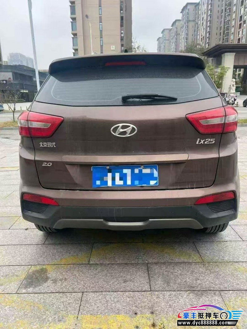 15年现代ix25轿车抵押车出售