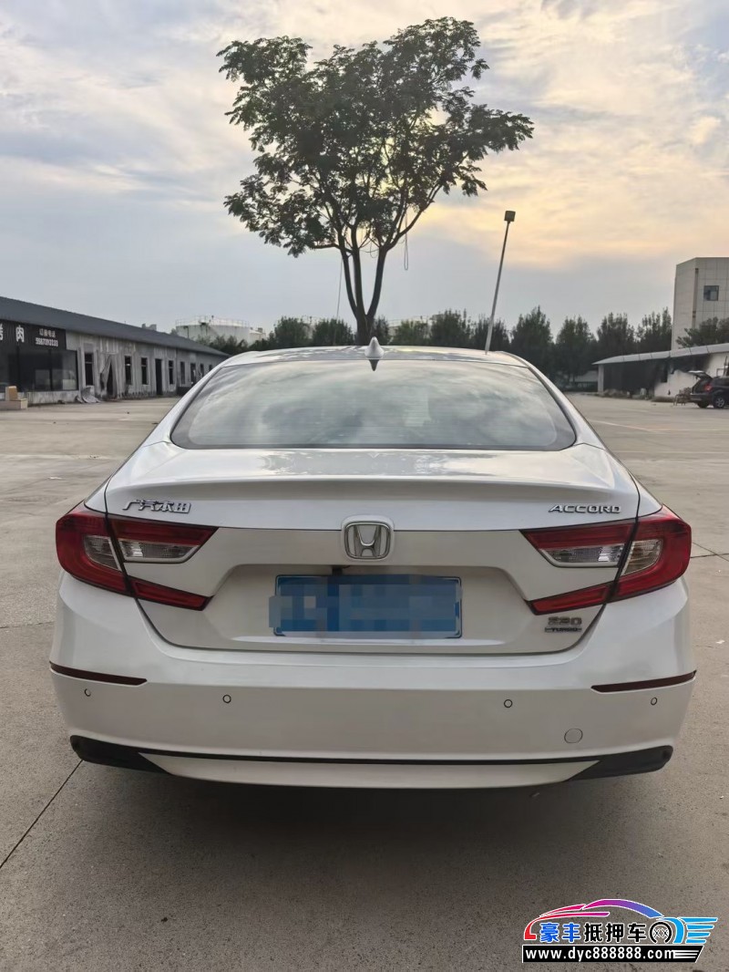 19年本田雅阁轿车抵押车出售