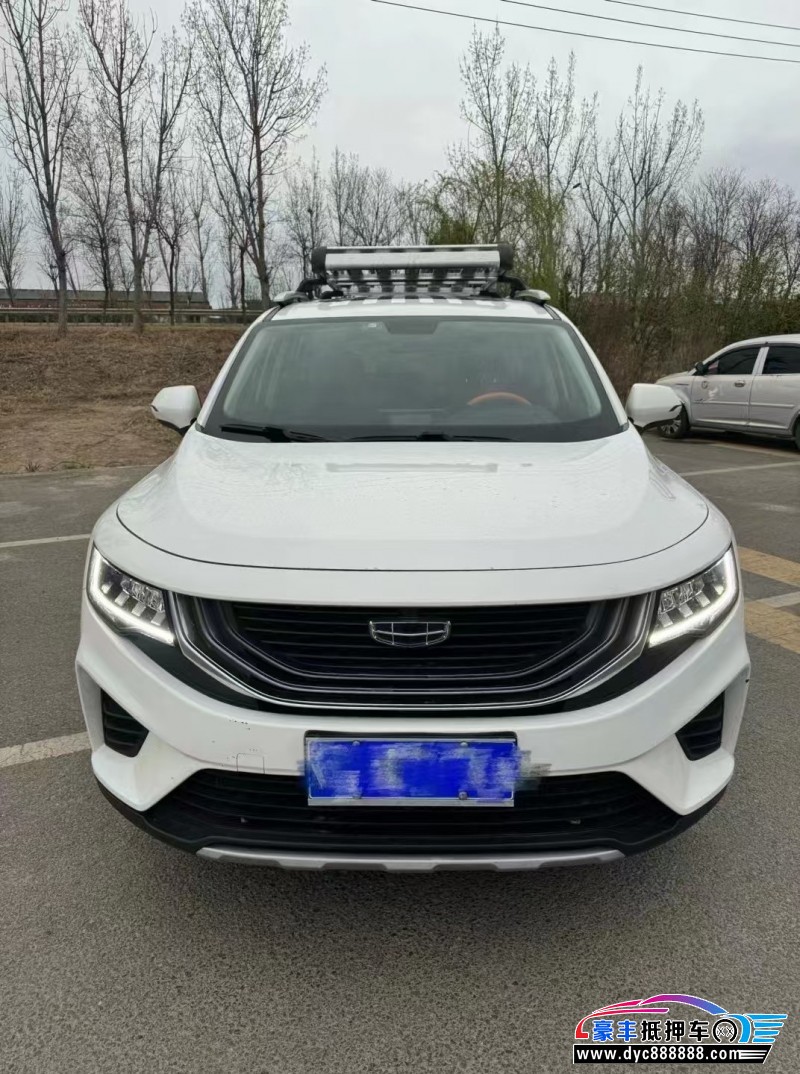 21年吉利豪越轿车抵押车出售