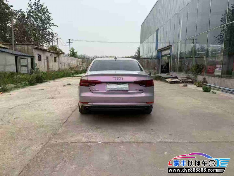 17年奥迪A4L轿车抵押车出售