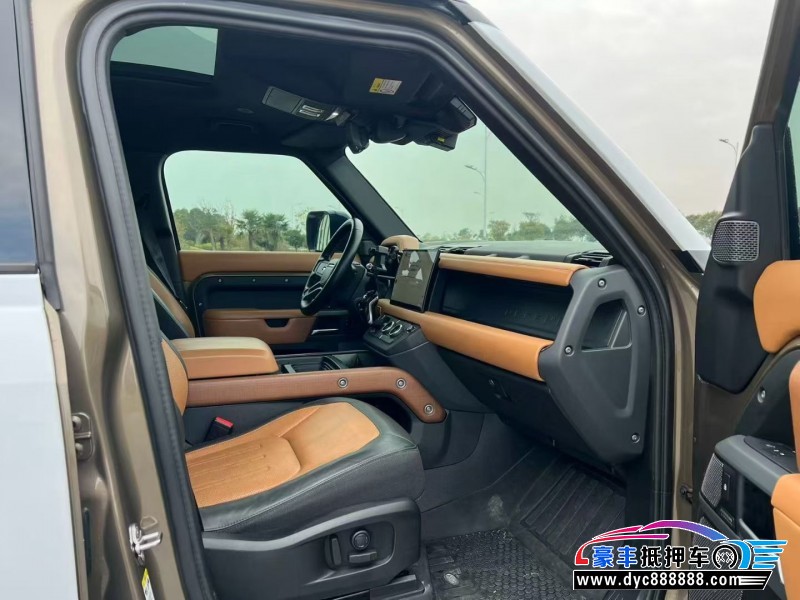 21年路虎卫士轿车抵押车出售