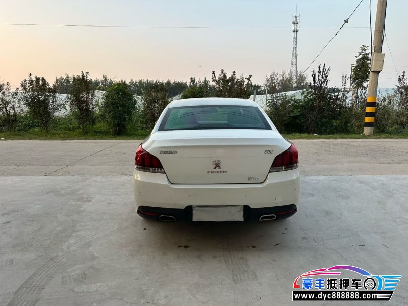 16年标致508轿车抵押车出售