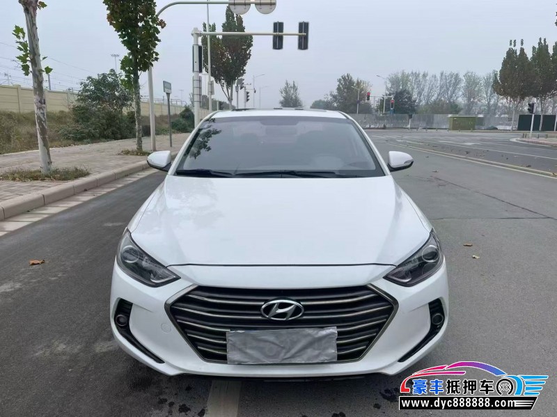 19年现代领动轿车抵押车出售