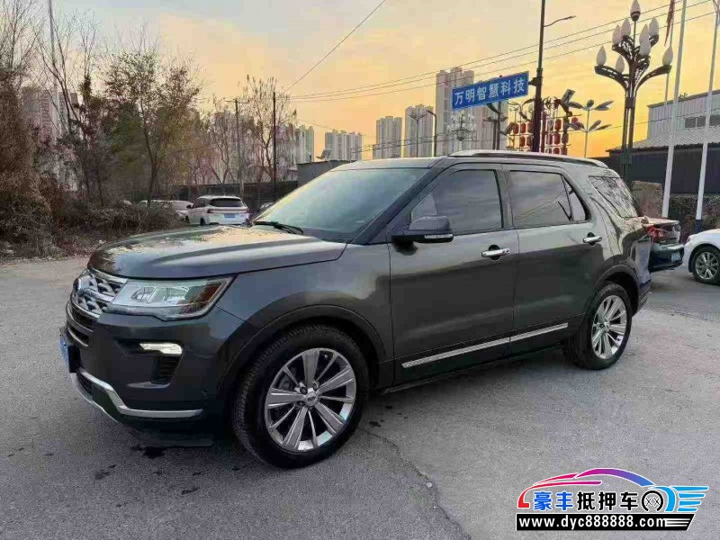 19年福特探险者轿车抵押车出售