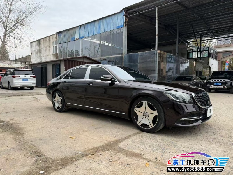 18年奔驰S轿车抵押车出售