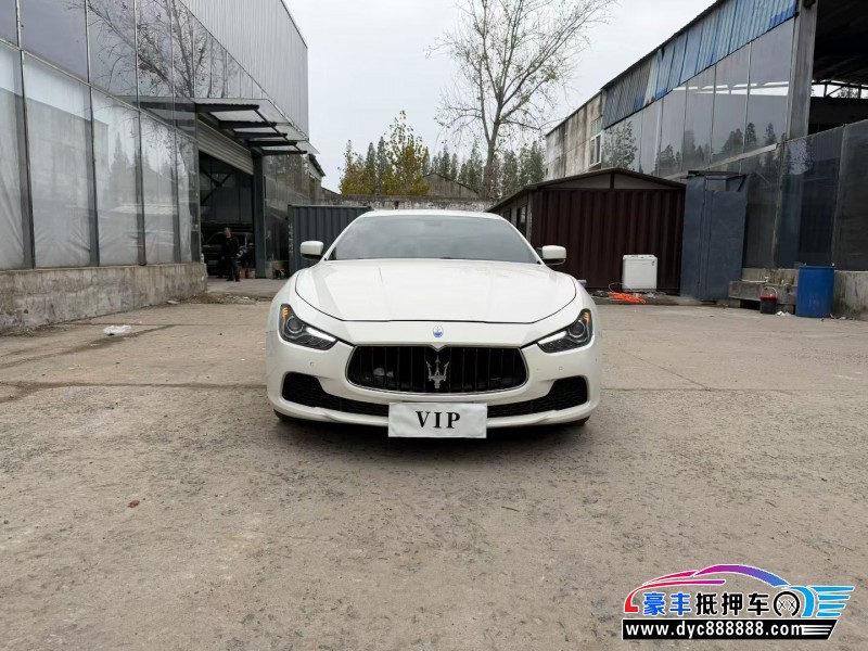 15年玛莎拉蒂Ghibli轿车抵押车出售