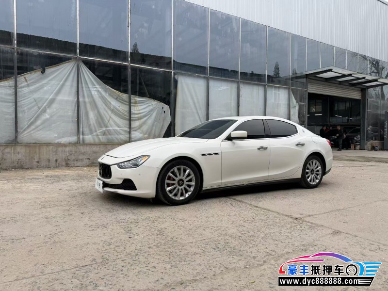 15年玛莎拉蒂Ghibli轿车抵押车出售