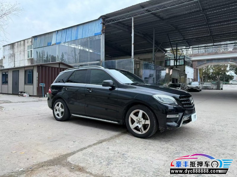 13年奔驰MLSUV抵押车出售