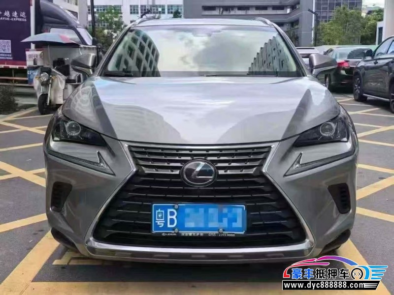 18年雷克萨斯NX轿车抵押车出售