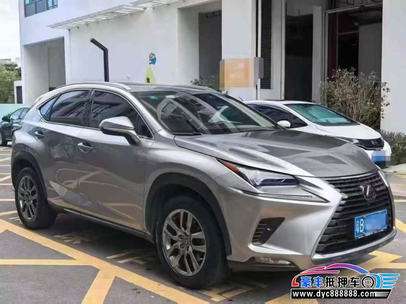 18年雷克萨斯NX轿车抵押车出售