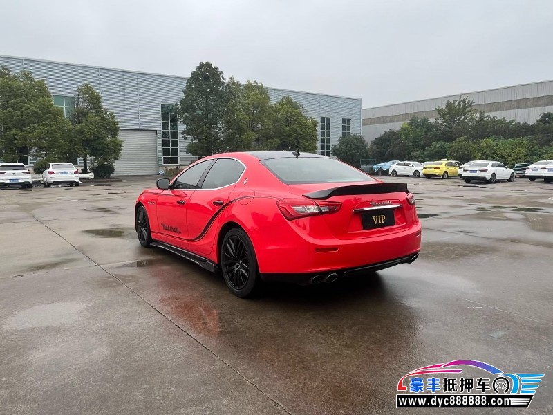 14年玛莎拉蒂Ghibli轿车抵押车出售