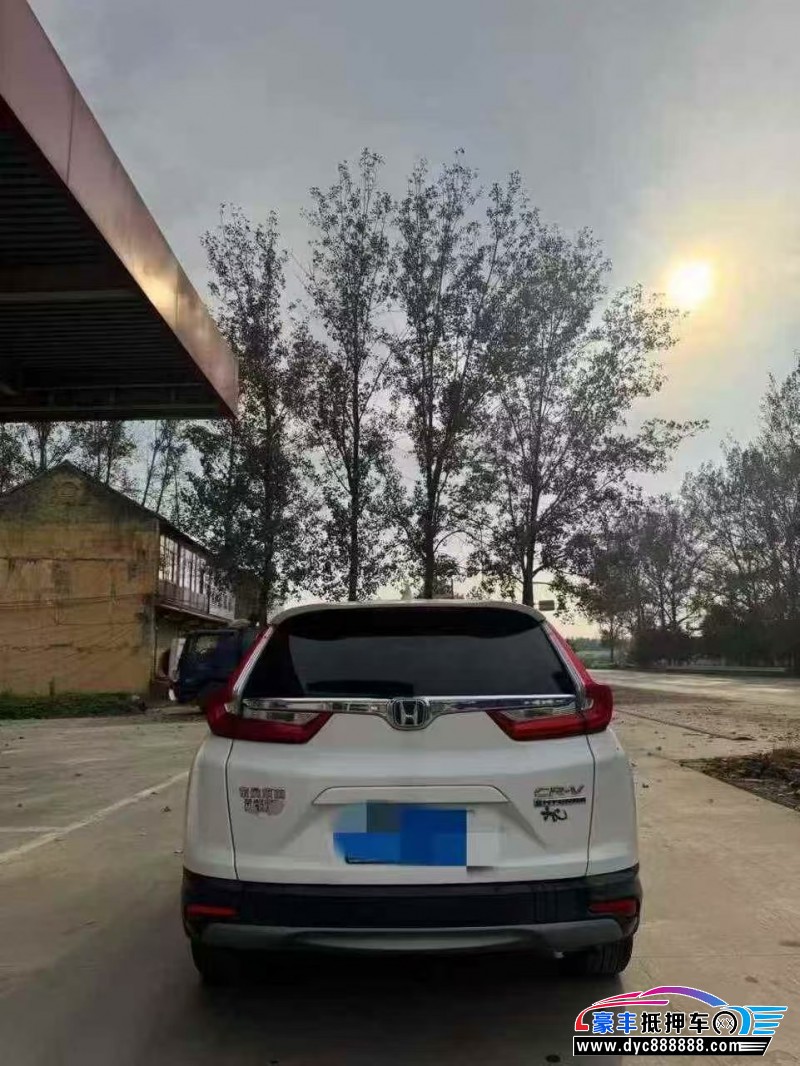 19年本田CR-V轿车抵押车出售