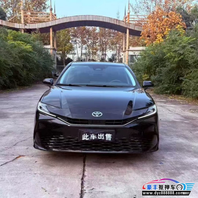 25年丰田凯美瑞轿车抵押车出售