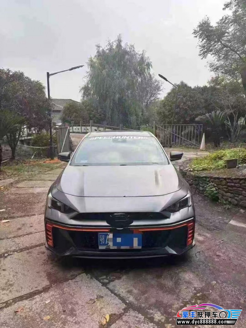 23年传祺影豹轿车抵押车出售