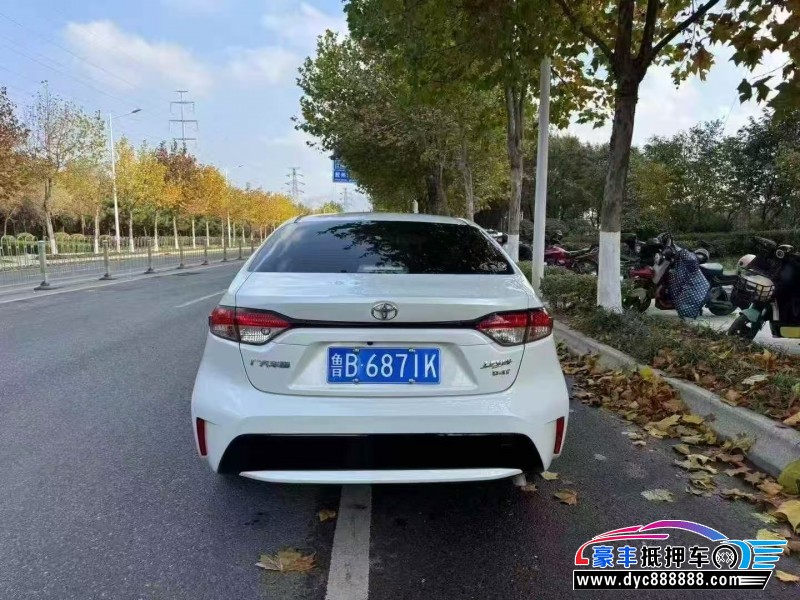 20年丰田雷凌轿车抵押车出售