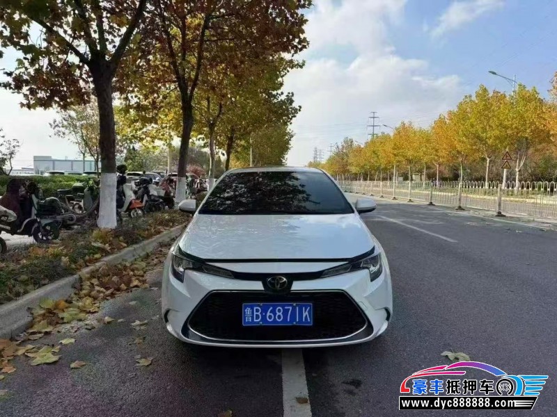 20年丰田雷凌轿车抵押车出售