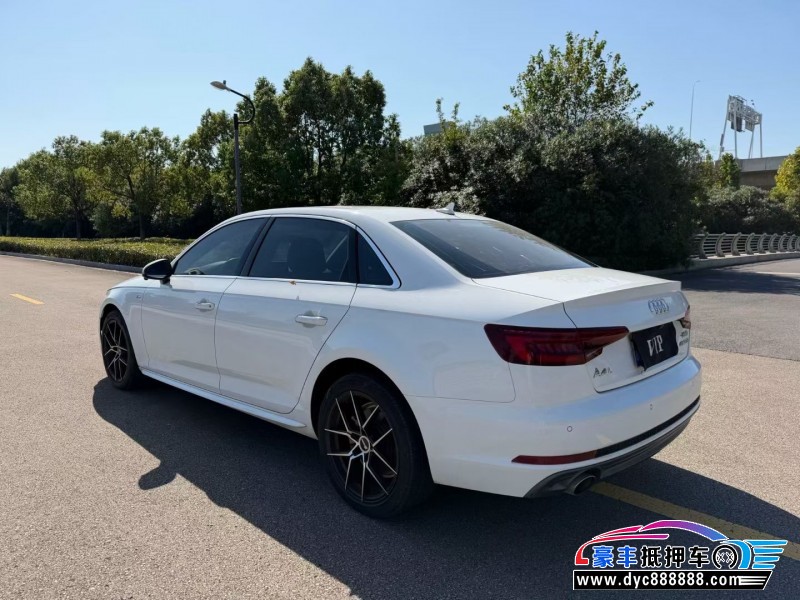 18年奥迪A4L轿车抵押车出售
